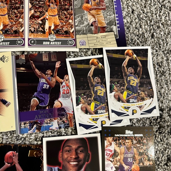 Lot of 19 Ron Artest basketball cards with Rookies Chicago Bulls - Picture 4 of 8